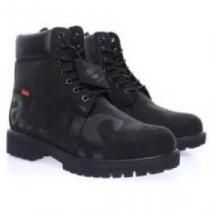 ランニングシューズ 2026 SUPREMEコピー  Supreme&times;Timberland 6 Inch Leather Boots