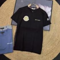 人気商品 3色可選 モンクレールブランド 偽物 通販 2025 モンクレール MONCLER 半袖Tシャツ 縦には伸びにくい