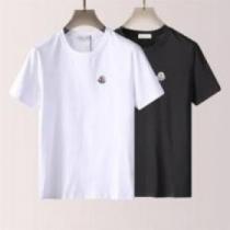 半袖Tシャツ モンクレールコピー 衿裏チェック柄 2026 ブランド 使い勝手抜群 2色可選