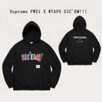 3色可選 2026 パーカー SUPREMEコピー  Supreme X WTAPS SIC'EM! Hooded Sweatshirt シュプリーム コピー