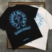 クロムハーツコピー 着心地抜群 半袖Tシャツ 上品な輝きを放つ形 CHROME HEARTSコピー  2色可選 2026
