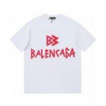 BALENCIAGAコピー セレブ風 バレンシアガコピー 2026 2色可選 もっとも高い人気を誇る 半袖Tシャツ 薄手