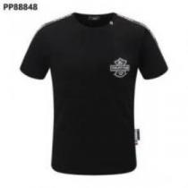 首胸ロゴ 2026春夏 半袖Tシャツ PHILIPP PLEINブランドスーパーコピー フィリッププレイン PHILIPP PLEIN