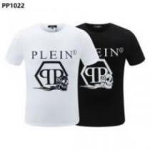ランキング1位 半袖Tシャツ PHILIPP PLEIN 2026春夏 フィリッププレインブランド 偽物 通販 2色可選