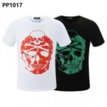 【激安】フィリッププレイン PHILIPP PLEIN Tシャツ メンズtシャツ キャラク 2色可選 2026春夏 半袖Tシャツ フィリッププレインブランドスーパーコピー