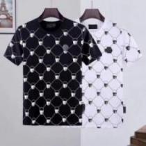 トレンド アメカジ サーフ ストリート 2色可選 大特価 フィリッププレイン PHILIPP PLEIN 2026春夏 半袖Tシャツ フィリッププレインスーパーコピー 激安