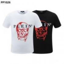 ★安心★追跡付 2026春夏 半袖Tシャツ フィリッププレイン PHILIPP PLEIN フィリッププレインコピー 肌触りの優しい素材で着心地も抜群 2色可選