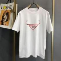 カジュアル PRADAコピー 3色可選 2026 めちゃくちゃお得 半袖Tシャツ   プラダコピー