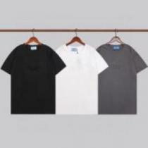 カッコいい印象を付ける 2025 半袖Tシャツ 3色可選 耐久性に優れ プラダコピー PRADAコピー