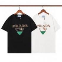 大好評 スタイルアップ効果 2色可選 プラダコピー  2026 PRADAコピー 半袖Tシャツ