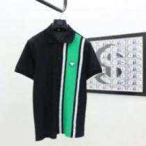 注目のアイテム 2色可選  半袖Tシャツ プラダコピー しわになりにくい PRADAコピー 2026