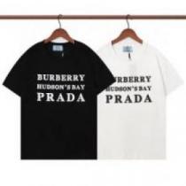 2色可選 2026 半袖Tシャツ 着心地満点 PRADAコピー プラダコピー 人気 ランキング