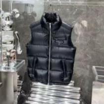 高品質 ダウンジャケット 楽に着用出来る 2026 プラダコピー ベスト PRADAコピー 2色可選