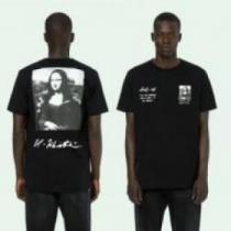 半袖Tシャツ 2026 縦には伸びにくい OFF-WHITEコピー 頑丈な素材 オフホワイトコピー 2色可選