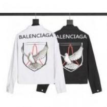 人目を惹くデザイン デニムジャケット BALENCIAGAコピー 2026  バレンシアガコピー 大好評 2色可選 トップス