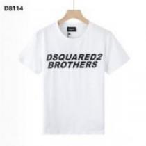 半袖Tシャツ DSQUARED2コピー 雑誌掲載アイテム 着心地満点 2色可選  2026  ディースクエアードコピー