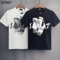 DSQUARED2コピー 半袖Tシャツ 2026 個性派 2色可選 肌に馴染みやすい ディースクエアードコピー