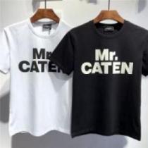 ★安心★追跡付 2026春夏 半袖Tシャツ 2色可選 ディースクエアードブランド 偽物 通販 お洒落に魅せる ディースクエアード DSQUARED2