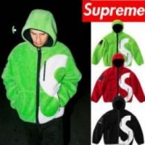 モデル大絶賛♪ 2026 Supreme S Logo Hooded Fleece Jacket  シュプリーム コピー SUPREMEコピー ダスター コート 3色可選