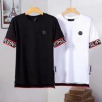 上質 フィリッププレイン PHILIPP PLEIN 2026春夏 半袖Tシャツ フィリッププレインブランドコピー 2色可選