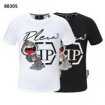 セレブ風 フィリッププレイン PHILIPP PLEIN 2026春夏 半袖Tシャツ PHILIPP PLEINブランドスーパーコピー 2色可選