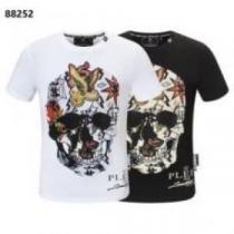 希少 フィリッププレインブランドコピー 2色可選 フィリッププレイン PHILIPP PLEIN 2026春夏 半袖Tシャツ
