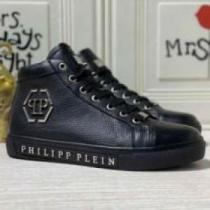 美品！フィリッププレイン PHILIPP PLEINスーパーコピー 激安 ファッション 人気 2026 ハイトップシューズ スニーカー
