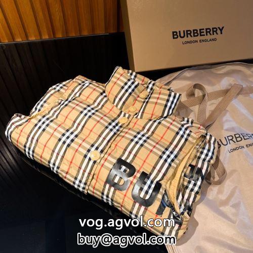 最も古典的な 高評価の人気品 バーバリーコピー ベスト 2022 BURBERRYコピー  ダウンジャケット