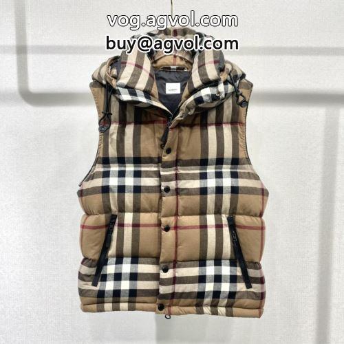 大人のセンスを感じさせる ダウンジャケット ベスト バーバリーコピー BURBERRYコピー  2022
