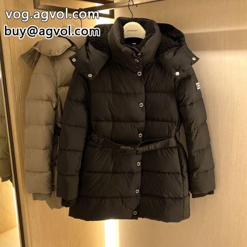 肌寒い季節に欠かせない BURBERRYコピー ダウンジャケット バーバリーコピー 3色可選 2022 ベルト取り外し可能