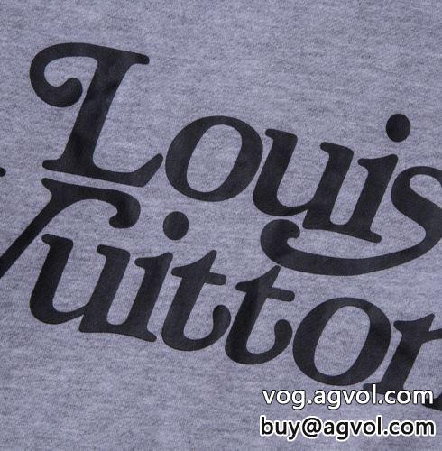 雑誌掲載アイテム ルイ ヴィトンコピー LOUIS VUITTONコピー  定番無地パーカー 2022