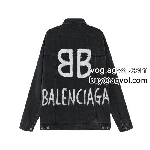  バレンシアガコピー 復古して古い  osゆったり痩せて見える BALENCIAGAコピー 高評価の人気品  2022 デニムジャケット 