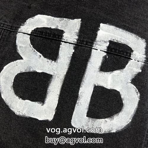 バレンシアガコピー 復古して古い  osゆったり痩せて見える BALENCIAGAコピー 高評価の人気品  2022 デニムジャケット