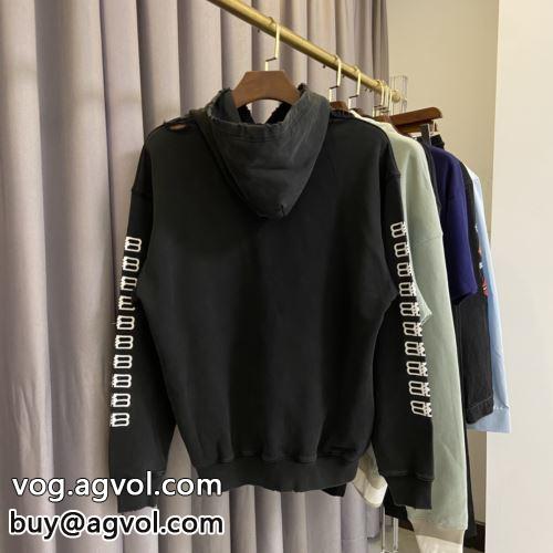 2色可選 大爆発金 BALENCIAGAコピー パーカー 男女兼得 バレンシアガコピー 2022 高評価の人気品