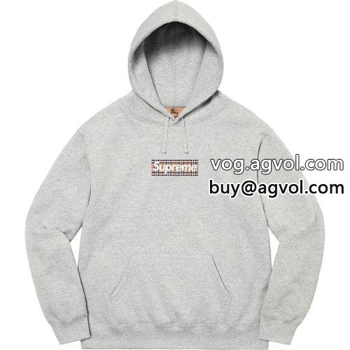  BURBERRYコピー Supreme&times;Burberry Box Logo Hooded  ダウンコートパーカー スタイリッシュな印象 バーバリーコピー 3色可選 着心地抜群 2022 题 