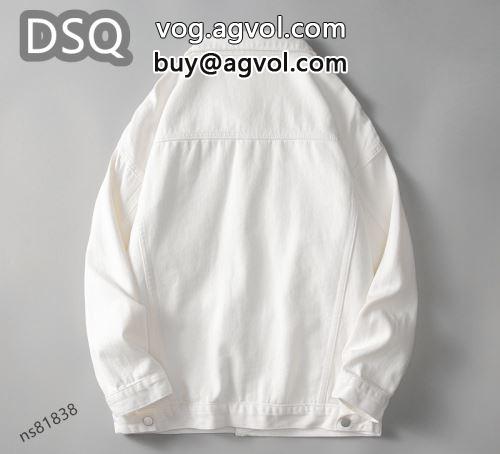 人気商品登場 DSQUARED2コピー 2色可選 2022 デニムジャケット 適度な厚み 上質ディースクエアードコピー