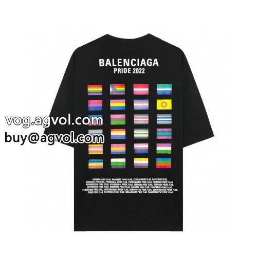 爆買い得価 BALENCIAGAコピー 半袖/Tシャツ 2色可選 お得人気セール バレンシアガブランド 偽物 通販 大特価！-2