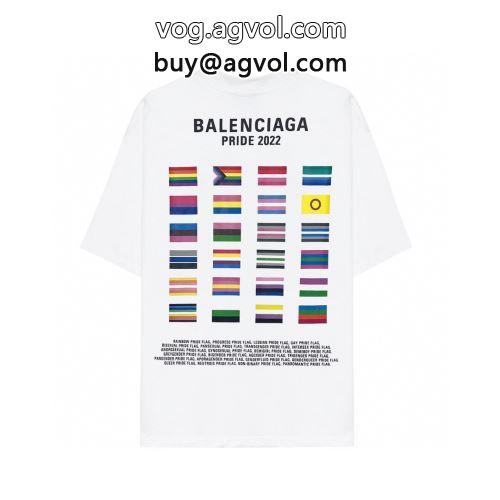 爆買い得価 BALENCIAGAコピー 半袖/Tシャツ 2色可選 お得人気セール バレンシアガブランド 偽物 通販 大特価！-3