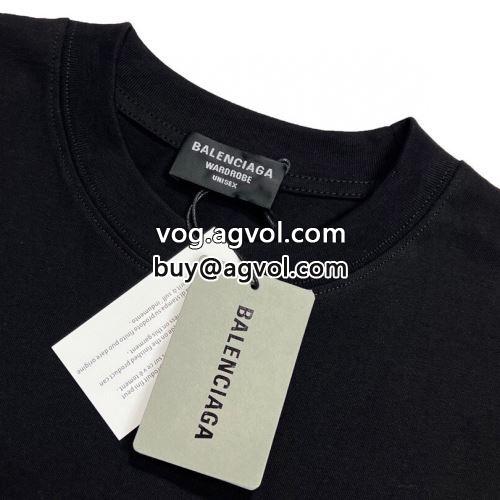 爆買い得価 BALENCIAGAコピー 半袖/Tシャツ 2色可選 お得人気セール バレンシアガブランド 偽物 通販 大特価！-6