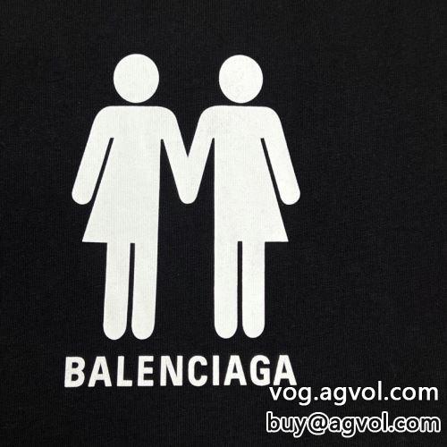 爆買い得価 BALENCIAGAコピー 半袖/Tシャツ 2色可選 お得人気セール バレンシアガブランド 偽物 通販 大特価！-7