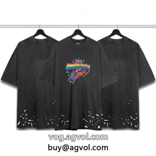 低価直輸入専門店 バレンシアガコピー半袖/Tシャツ2022最新入荷 高級品 通販 BALENCIAGAスーパーコピー