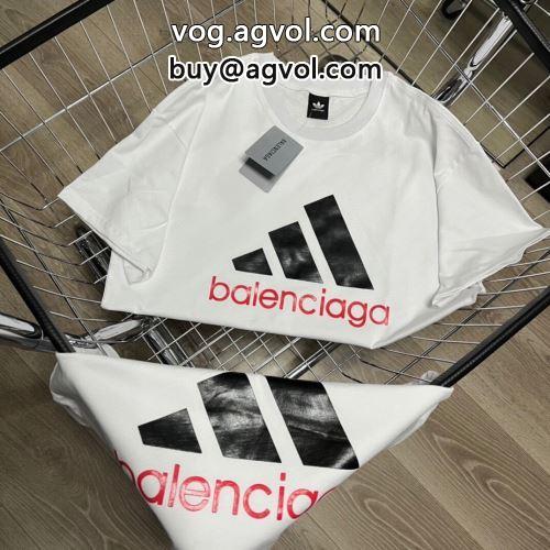 お得本物保証 バレンシアガコピーブランド 半袖/Tシャツお買い得新作 BALENCIAGAブランドコピー HOTお買い得-3