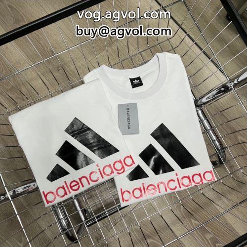 お得本物保証 バレンシアガコピーブランド 半袖/Tシャツお買い得新作 BALENCIAGAブランドコピー HOTお買い得-4