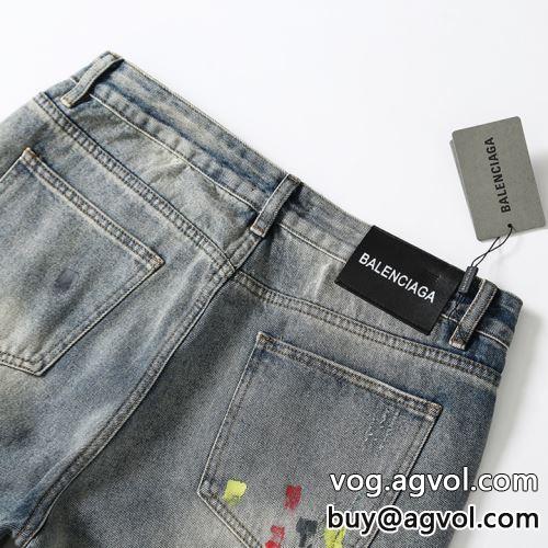 最高のリラックス感 バレンシアガスーパーコピー 毎日大活躍 人気定番2022 デニムパンツ BALENCIAGAブランドコピー-4
