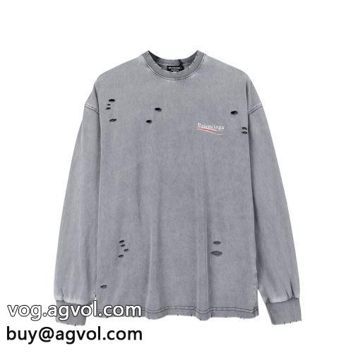 海外販売 爆買い人気2022 BALENCIAGAコピー プルオーバーパーカー 2色可選 バレンシアガ偽物ブランド 