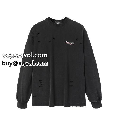 海外販売 爆買い人気2022 BALENCIAGAコピー プルオーバーパーカー 2色可選 バレンシアガ偽物ブランド-1