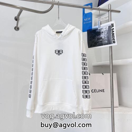 圧倒的な新作 バレンシアガスーパーコピー人気定番2022 プルオーバーパーカー 2色可選  BALENCIAGA偽物ブランド-2