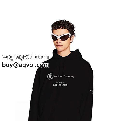 BALENCIAGAコピー 爆買い人気2022 バレンシアガコピーブランドパーカー品質保証定番人気 2色可選 欧米風-5