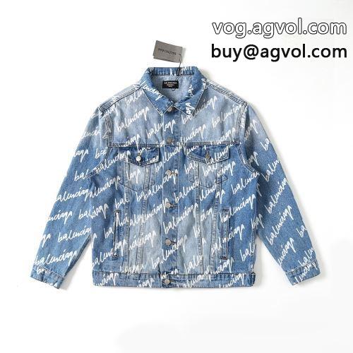 新作入荷100%新品 2色可選デニムジャケット BALENCIAGAブランドコピー激安大特価2022  期限限定！-1