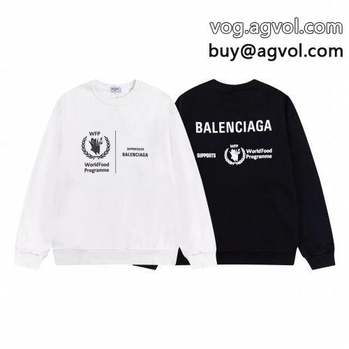 バレンシアガスーパーコピー お買い得新作 人気定番2022 プルオーバーパーカー BALENCIAGAコピー 2色可選